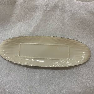 Lenox butter dish